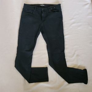 Express, black jeans, size 10L